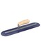 Steel City Trowels By Bon Bon 66-154 Finish Trowel, Round, Blue Steel, 18 X 4, Wood 66-154 - alternate 1